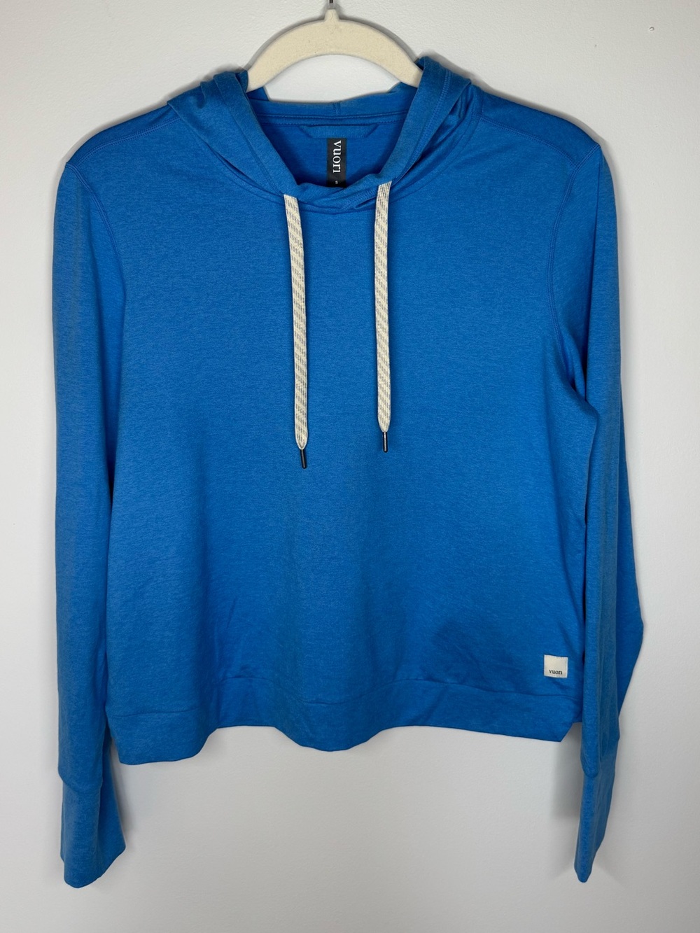 VUORI CLOTHING
HALO ESSENTIAL HOODIE- BALTIC HEATHER BLUE - Picture 1 of 4